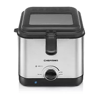 Chefman Sleek stainless steel finish Deep Fryer