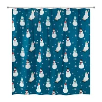 Avanti Snowman Shower Curtain