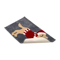 Avanti Christmas Dog Bath Rug