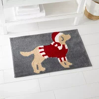 Avanti Christmas Dog Bath Rug