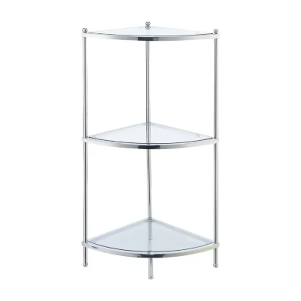 Convenience Concepts Royal Crest 3-Tier Corner Shelf