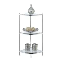 Convenience Concepts Royal Crest 3-Tier Corner Shelf