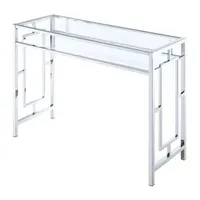 Convenience Concepts Town Square Desk w/Shelf