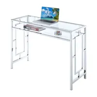 Convenience Concepts Town Square Desk w/Shelf