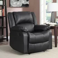 Pierce Faux Leather Lounger Recliner