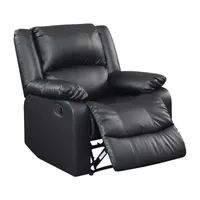 Pierce Faux Leather Lounger Recliner