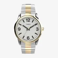 Timex Mens Two Tone Stainless Steel Expansion Watch Tw2u98600jt