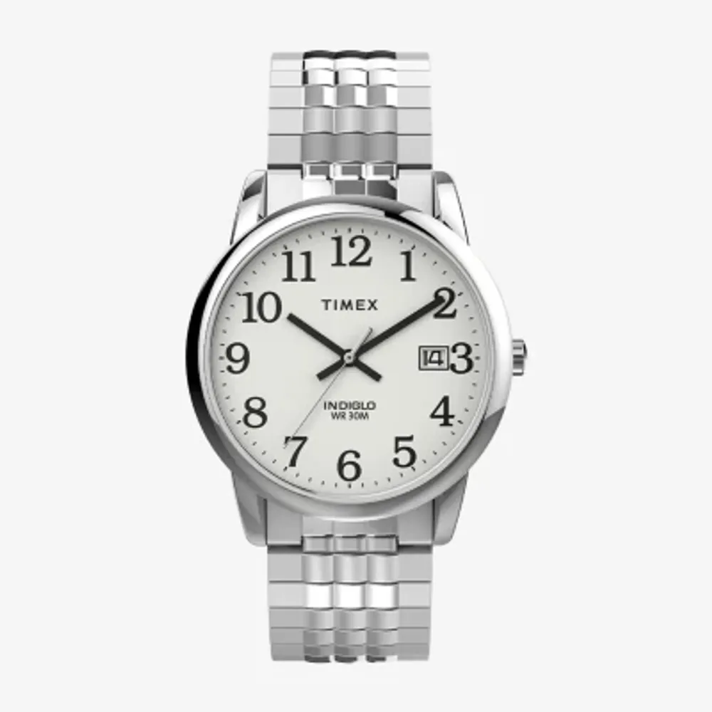 Timex Mens Silver Tone Stainless Steel Expansion Watch Tw2v05400jt |  Foxvalley Mall