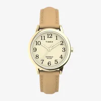 Timex Womens Brown Leather Strap Watch Tw2u96200jt