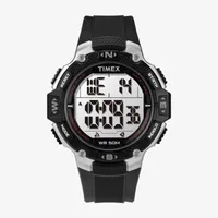 Timex Mens Black Strap Watch Tw5m41200jt