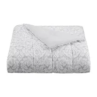 Waverly Dashing Damask 6-pc. + Scroll Midweight Comforter Set