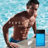 Perry Ellis Pure Blue Eau De Toilette, 3.4 Oz