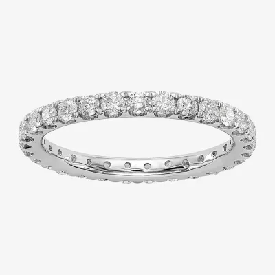 2.5MM 1 CT. T.W. Natural White Diamond 14K Gold Eternity Wedding Band