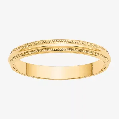 3MM 10K Gold Wedding Band