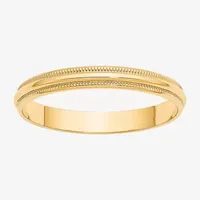 3MM 10K Gold Wedding Band