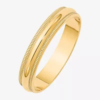 4MM 10K Gold Wedding Band