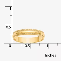 4MM 14K Gold Wedding Band