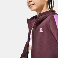 Xersion Little & Big Girls Fleece Zipper Hoodie