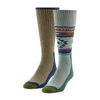 Gold Toe 2 Pair Crew Socks Mens