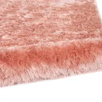 Weave And Wander Freya Solid Shag Indoor Rectangle Accent Rug