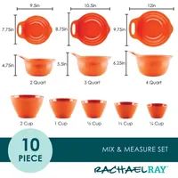 Rachael Ray 10-pc. Mixing and Measure Set