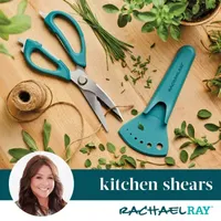 Rachael Ray Professional Multi Kitchen Scissors with Herb Stripper and Sheath
