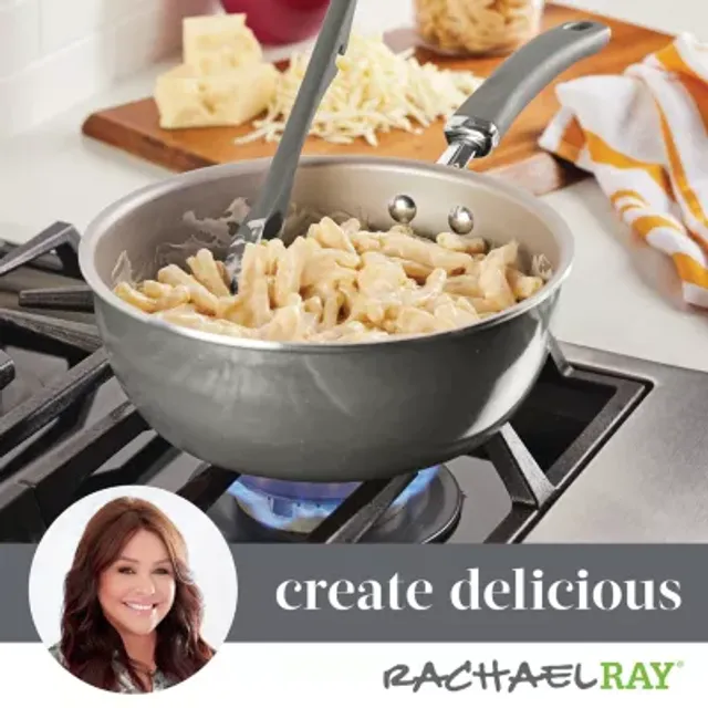 Rachael Ray Cook + Create 14 With Helper Handle Aluminum Non