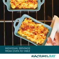 Rachael Ray Ceramic Rectangular 2-pc. Au Gratin Dish