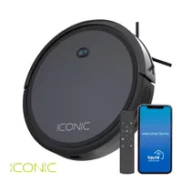 ICONIC SmartClean 2000 Robovac - WiFi Robotic Vacuum with App and Remote Control