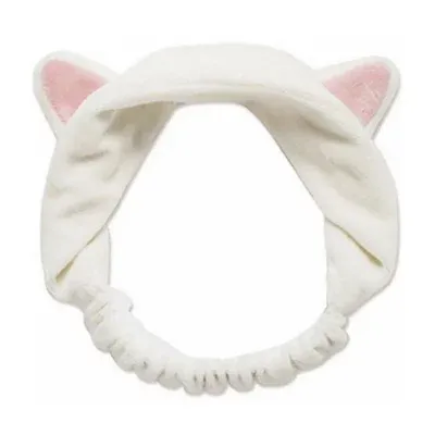 Leaders White Cat Ear Headband Womens Headband