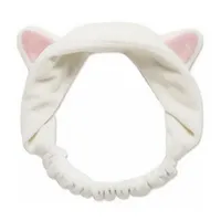 Leaders White Cat Ear Headband