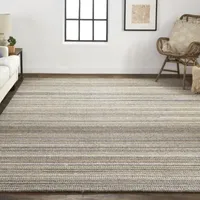 Weave And Wander Foxwood Solid Flatweave Indoor Rectangle Area Rugs