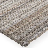 Weave And Wander Foxwood Solid Flatweave Indoor Rectangle Area Rugs