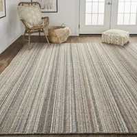 Weave And Wander Foxwood Solid Flatweave Indoor Rectangle Area Rugs