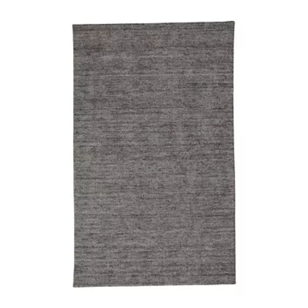 Weave And Wander Legros Solid Flatweave Indoor Rectangle Accent Rugs