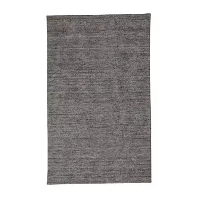 Weave And Wander Legros Solid Flatweave Indoor Rectangle Accent Rugs