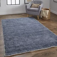 Weave And Wander Legros Solid Flatweave Indoor Rectangle Area Rugs