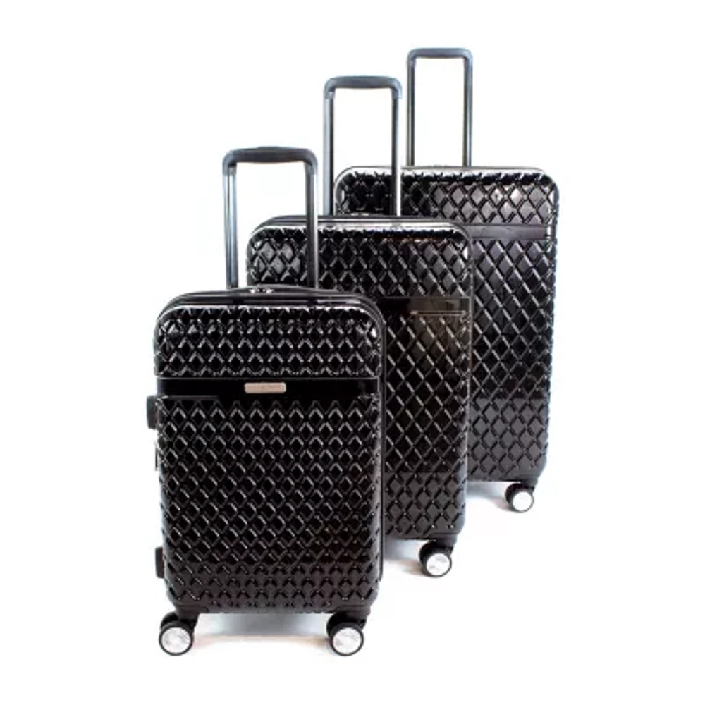 Kathy Ireland Yasmine 3-Pc. Hardside Luggage Set