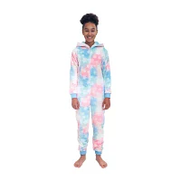 Little & Big Girls Long Sleeve One Piece Pajama