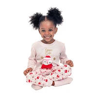 Toddler Girls 3-pc. Pajama Set