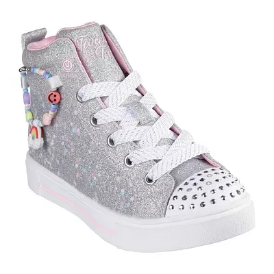 Skechers Twinkle Sparks Charm Bestie Little Girls Sneakers