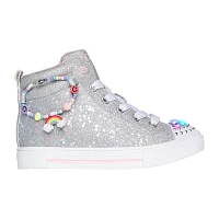 Skechers Girls Twinkle Sparks Charm Bestie Sneakers