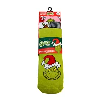 3 Pair Grinch Knee High Socks Unisex Adult