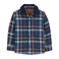 Carter's Toddler Boys Lightweight Flannel Shirt Jacket