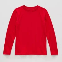 Thereabouts Little & Big Boys Crew Neck Long Sleeve T-Shirt