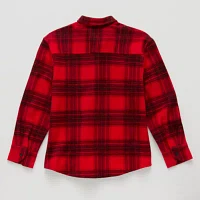 Thereabouts Little & Big Boys Fleece Midweight Shirt Jacket