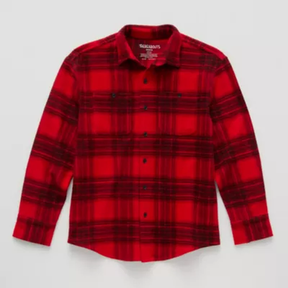 Thereabouts Little & Big Boys Fleece Midweight Shirt Jacket