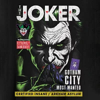 Mens  Short Sleeve The Joker Graphic T-Shirt