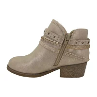 Pop Little & Big  Girls Amalia Flat Heel Booties