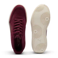 PUMA Womens Club Pearl Sd Sneakers